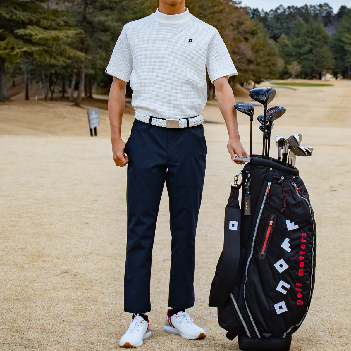 Men's Mock Neck Pullover OCM101