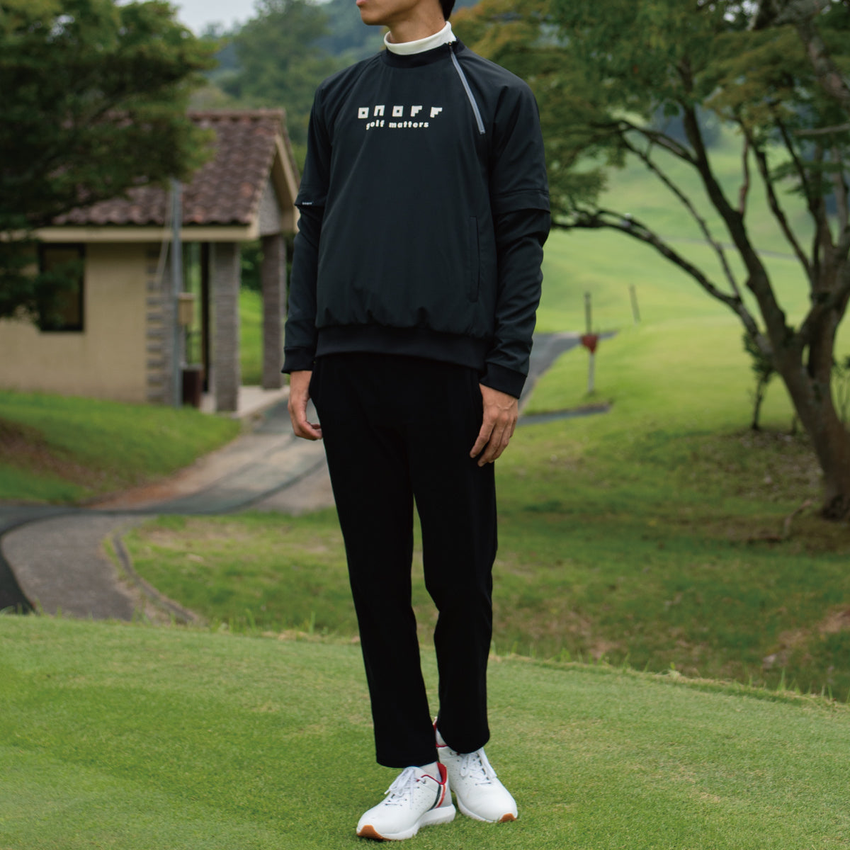 Men’s Crew Neck Pullover Blouson ODB201