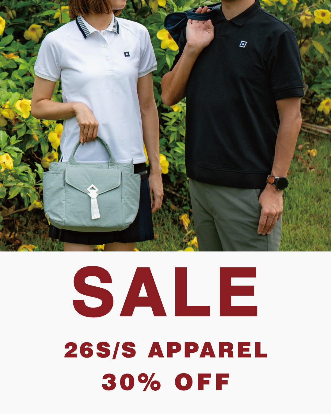 春夏アパレル セールスタート 30%OFF