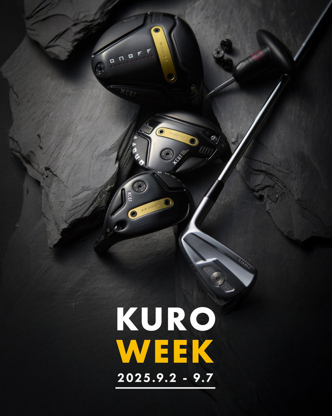 KURO WEEK 9/2-7開催。NEW KUROをフィッティング