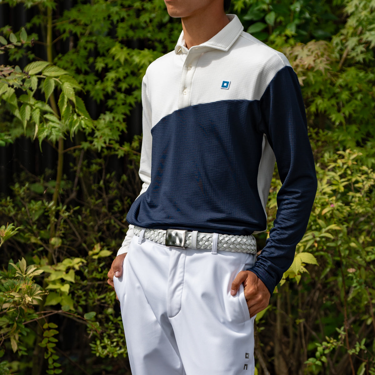Men’s Long Sleeve Polo Shirt OBR101