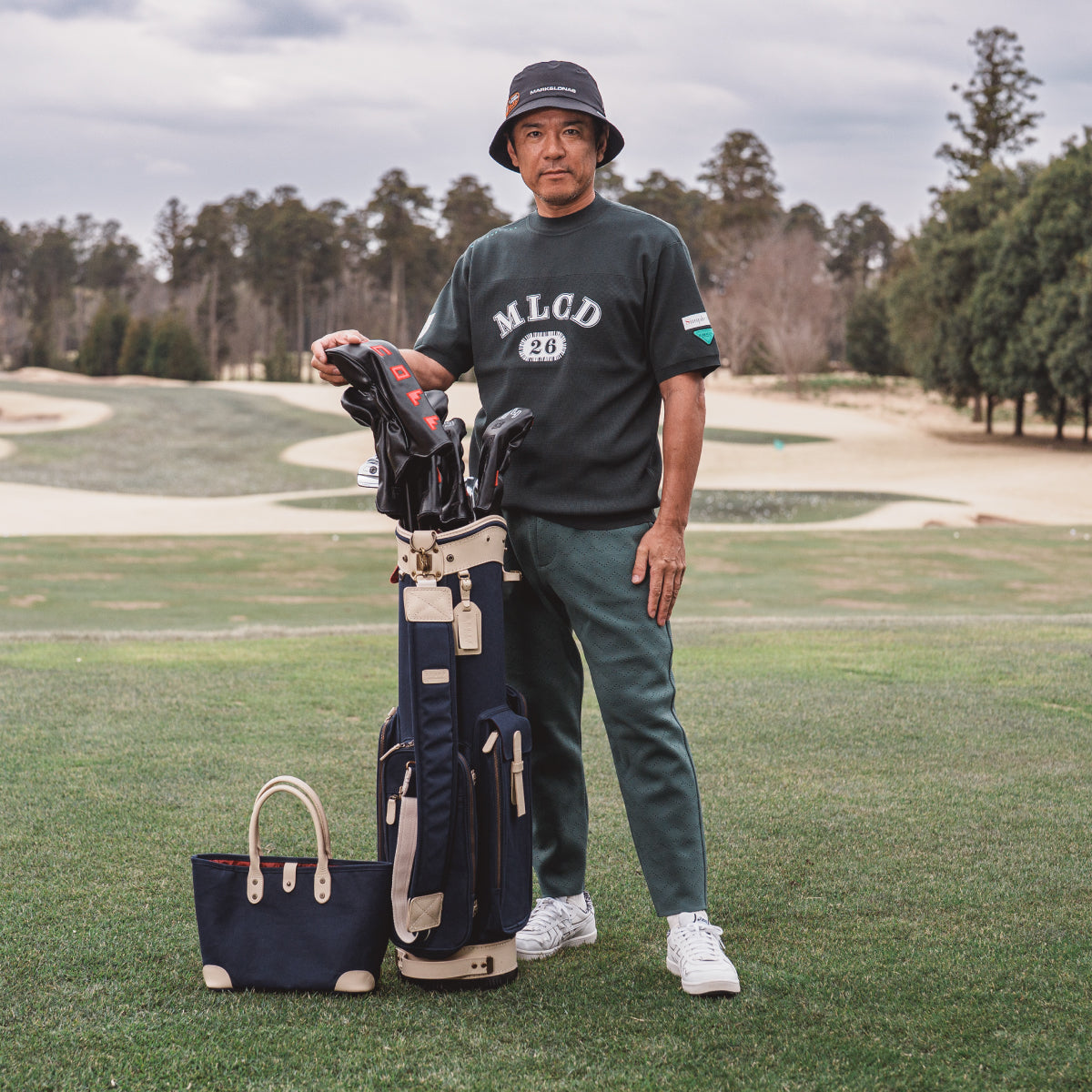100セット限定】Caddie Bag & Round Bag SET OB0826