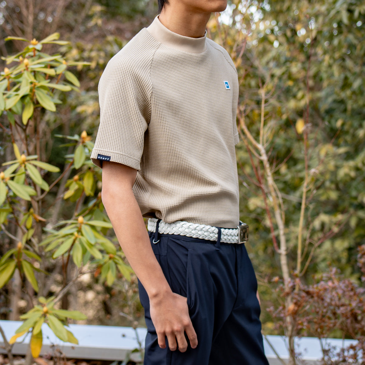 Men's Mock Neck Pullover OCM101