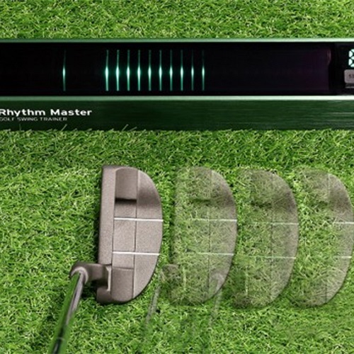 ゴルフ・スウィングの「しなり」を視覚化した3Dメーター